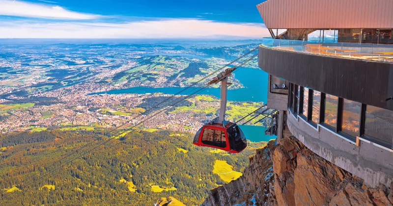 Silberne Rundfahrt: Gondelbahn, Zahnradbahn & Zug